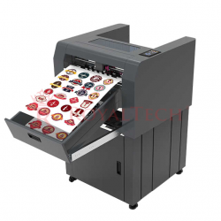 DUAL HEAD HIGH SPEED FULLY AUTO STICKER CUTTING MACHINE (WITH STAND) - RTDH370FAPRO+