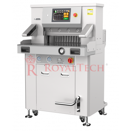 DOUBLE HYDRAULIC PROGRAM-CONTROL PAPER CUTTER - RTCP670E
