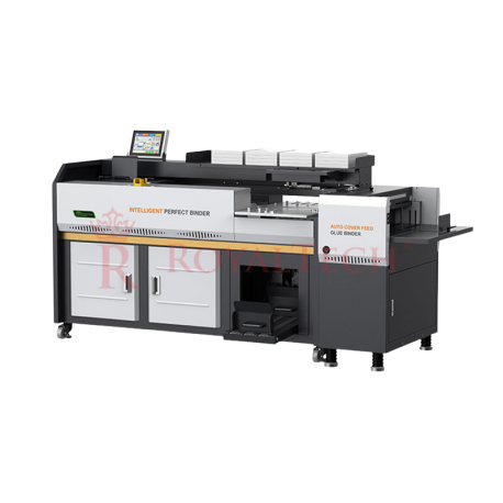 AUTOMATIC PERFECT BINDING MACHINE (SIDE GLUE + AUTO FEEDING + CREASING+ AUTO COLLECT) - RTH200F (A3)