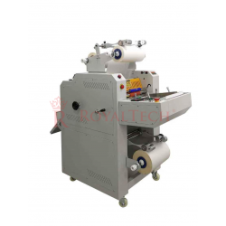 FULLY AUTO HIGH SPEED HOT & COLD DOUBLE SIDE ANTI-CURL ROLL LAMINATING MACHINE (AUTO FEED + AUTO CUT) - RTA390FCC+