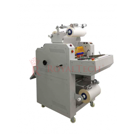 FULLY AUTO HIGH SPEED HOT & COLD DOUBLE SIDE ANTI-CURL ROLL LAMINATING MACHINE (AUTO FEED + AUTO CUT) - RTA390FCC+