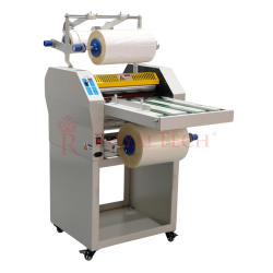 ELECTRIC HOT & COLD ANTI-CURL ROLL LAMINATING MACHINE - RTS390A