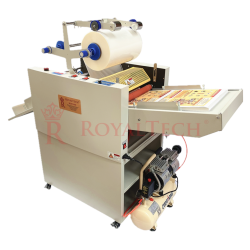PNEUMATIC FULLY AUTO HOT & COLD ANTI-CURL ROLL LAMINATING MACHINE (AUTO FEED + AUTO CUT) - RTP390E