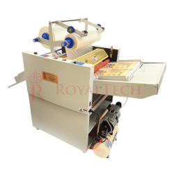 PNEUMATIC FULLY AUTO HOT & COLD ANTI-CURL ROLL LAMINATING MACHINE (AUTO FEED + AUTO CUT) - RTP520E