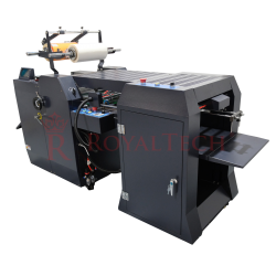 HYDRAULIC HOT & COLD ANTI-CURL ROLL LAMINATING MACHINE - RTH390H