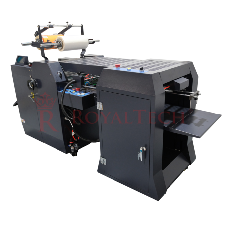 HYDRAULIC HOT & COLD ANTI-CURL ROLL LAMINATING MACHINE - RTH390H