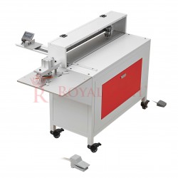 PNEUMATIC V GROOVING MACHINE (WITH CORNER CUTTER) - RTVG670P+