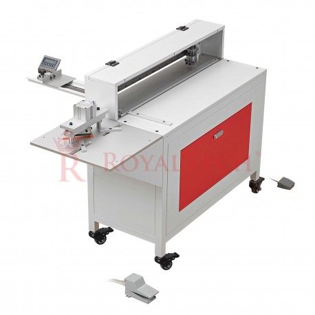 PNEUMATIC V GROOVING MACHINE (WITH CORNER CUTTER) - RTVG670P+