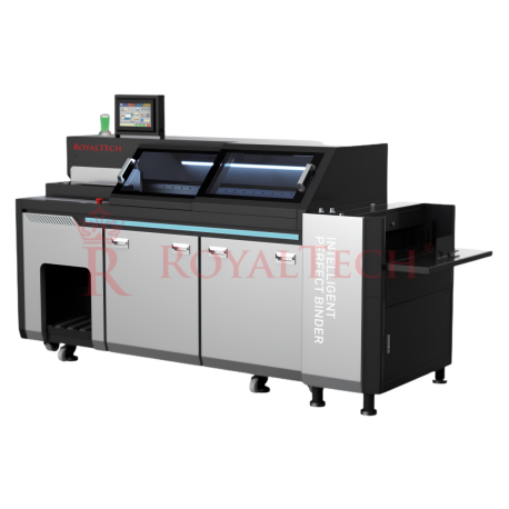 AUTOMATIC PERFECT BINDING MACHINE ( SIDE GLUE + AUTO FEEDING + CREASING + AUTO COLLECT ) - RTH300 ( A3 )