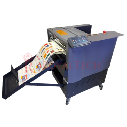 DUAL HEAD HIGH SPEED FULLY AUTO STICKER CUTTING MACHINE (WITH STAND) - RTDH330MFPRO+