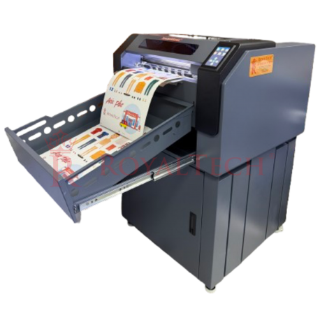 DUAL HEAD HIGH SPEED FULLY AUTO STICKER CUTTING MACHINE (WITH STAND) - RTDH370FAPRO+